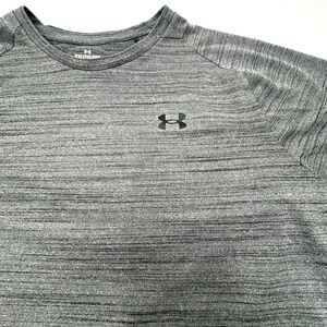 UNDER ARMOUR‎ Men's XXL Loose Gray Tech T-shirt Tee Heat Gear Lightweight Sport